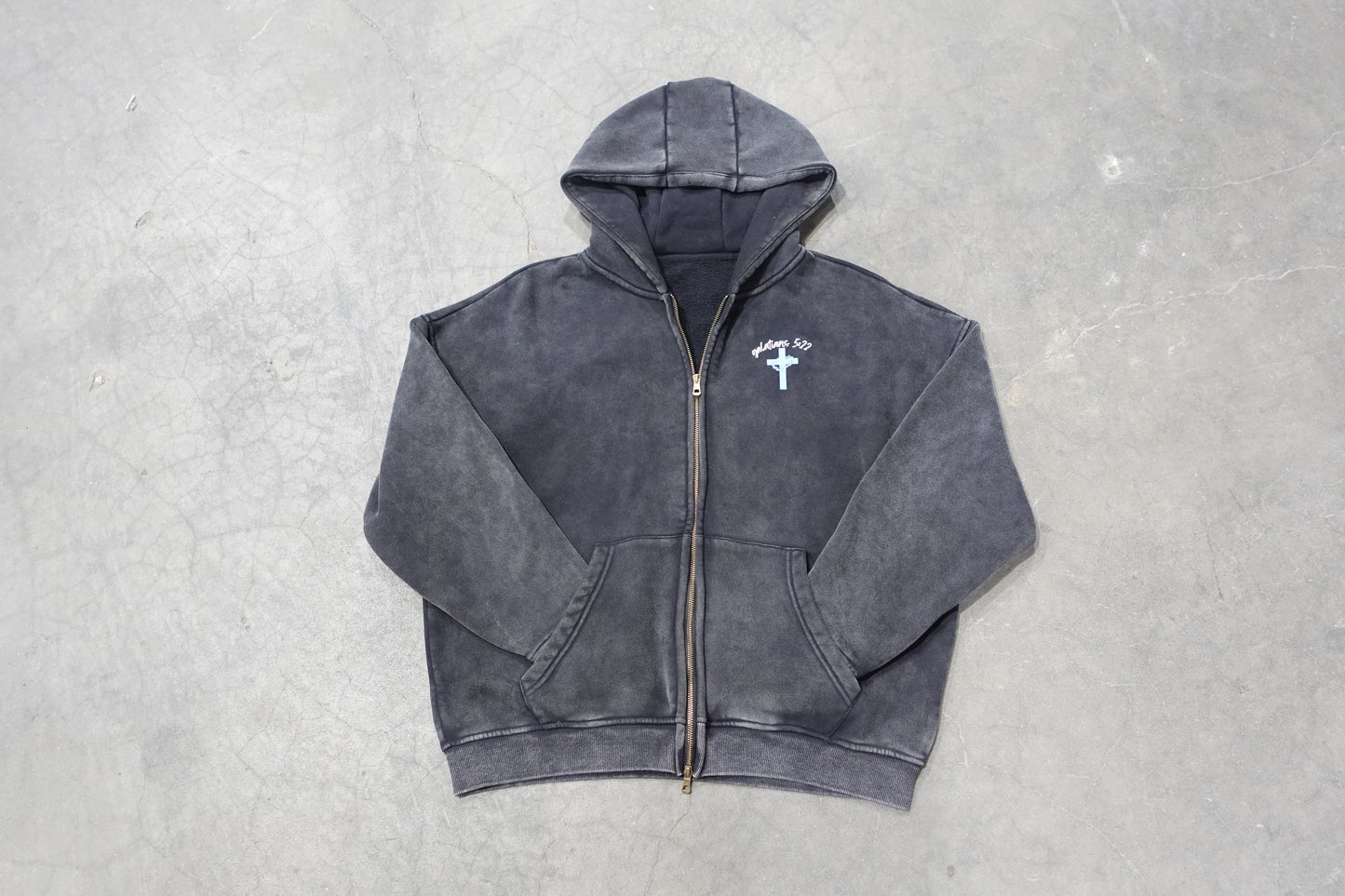 Oversized Core Zip-Up